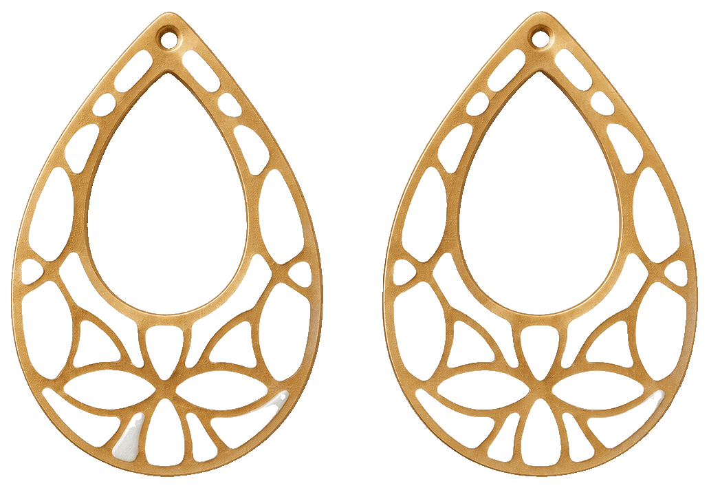 earrings by Morganja — 3D-printed earrings