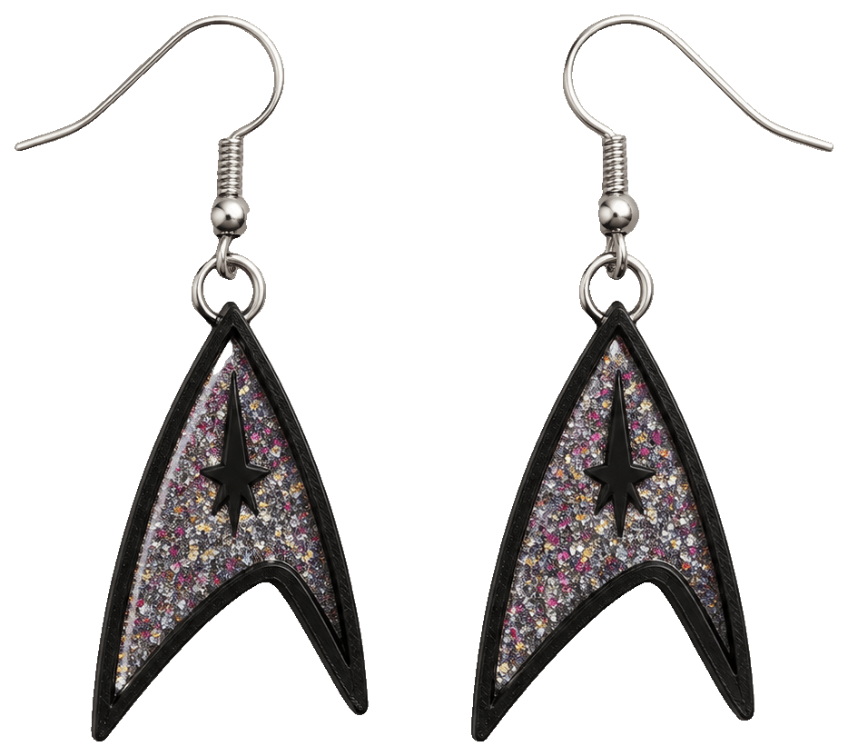 Star Trek Earrings — 3D-printed earrings