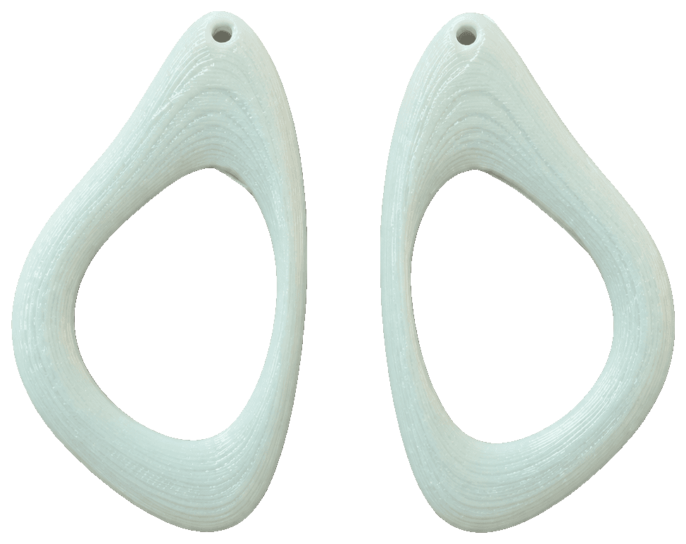 Weird Torus Earrings — 3D-printed earrings