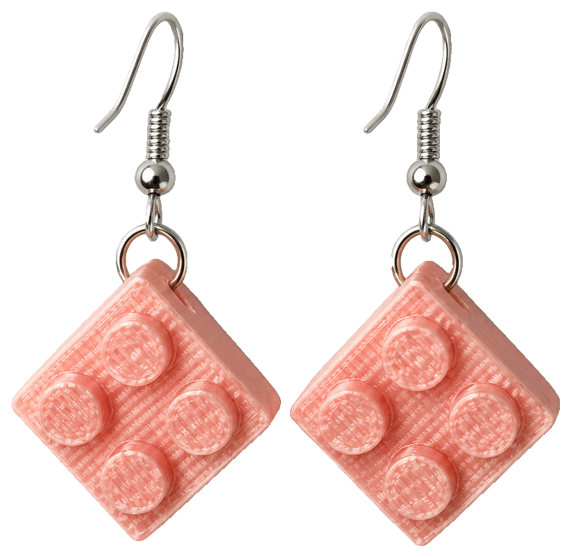 Earrings by Lullabaloo — 3D-printed earrings