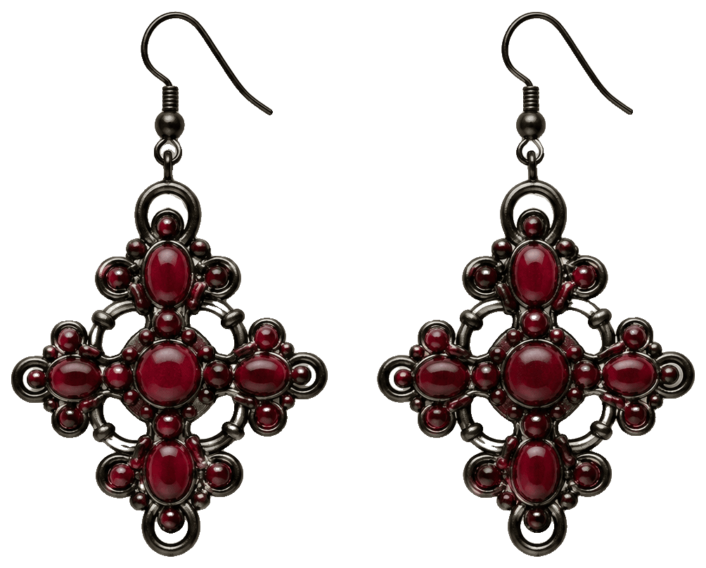 Costume/Cosplay Jewelry Set- Earrings and Pendant — 3D-printed earrings