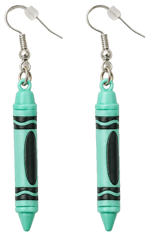 Crayon Earrings by rost — 3D-printed earrings