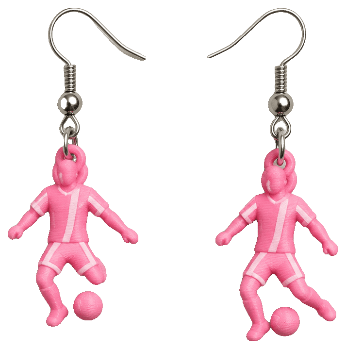 Sport Earrings Collection (No AMS) — 3D-printed earrings