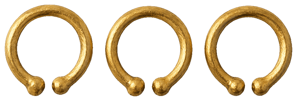 Fake Costume 20mm Hoop Earrings — 3D-printed earrings