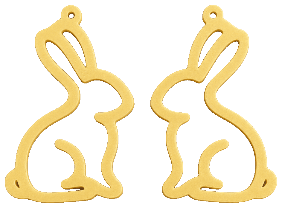 earrings by SliQ — 3D-printed earrings