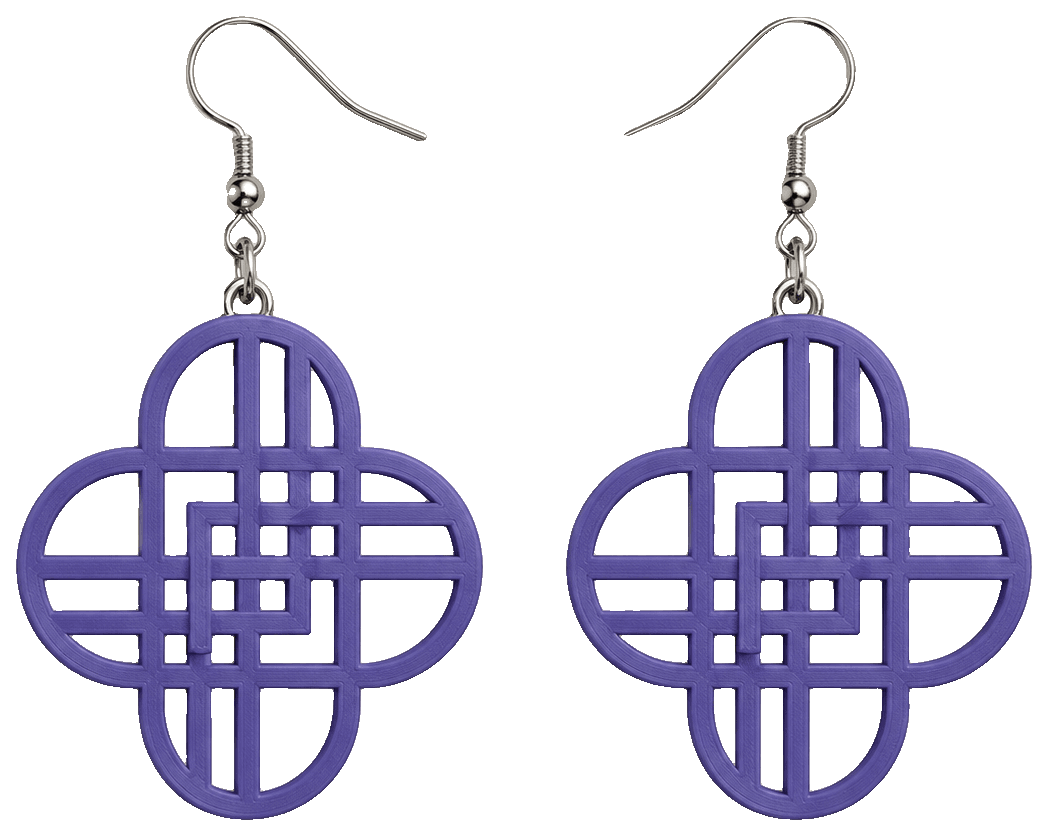 Huntr/x Pendant or earrings – kpop Style Charm — 3D-printed earrings