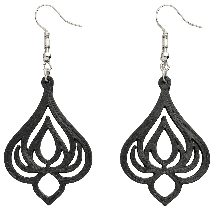PENDIENTES by DAMALA.3D — 3D-printed earrings