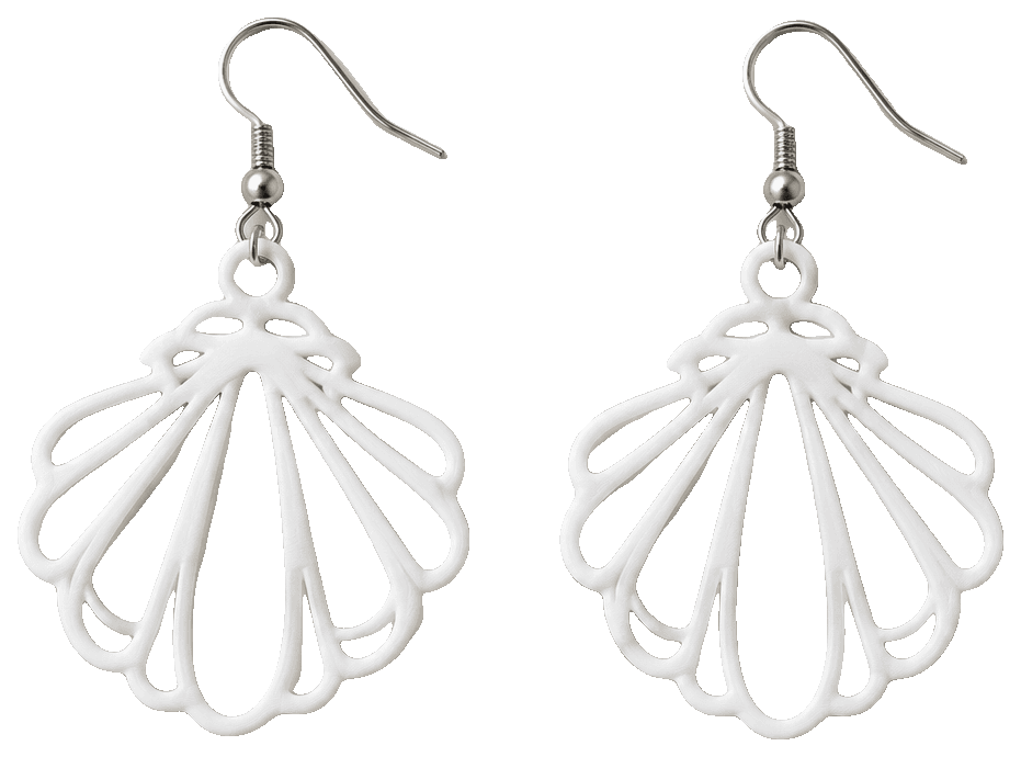 earring-shell — 3D-printed earrings