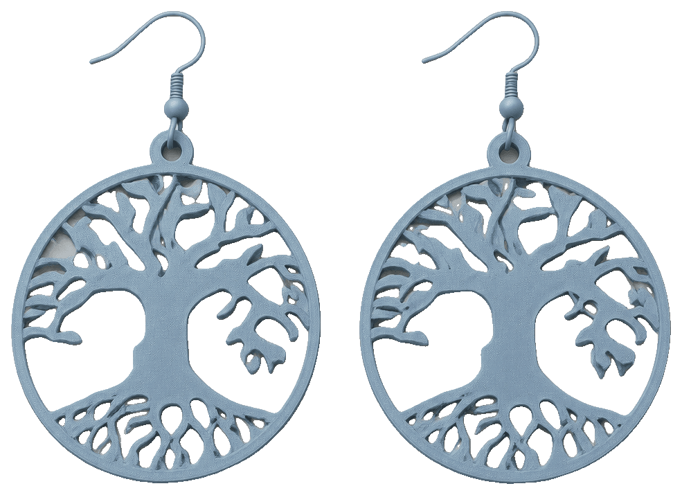 Tree of Life Earrings — 3D-printed earrings
