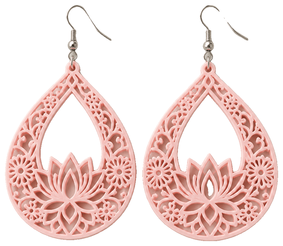 Boucles oreilles 438 — 3D-printed earrings