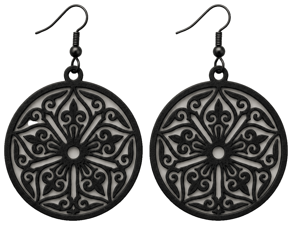 Graceful Earring — 3D-printed earrings