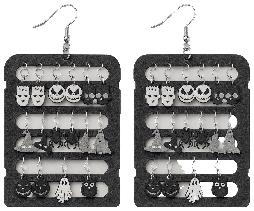 Earrings halloween by Vytoz3d — 3D-printed earrings