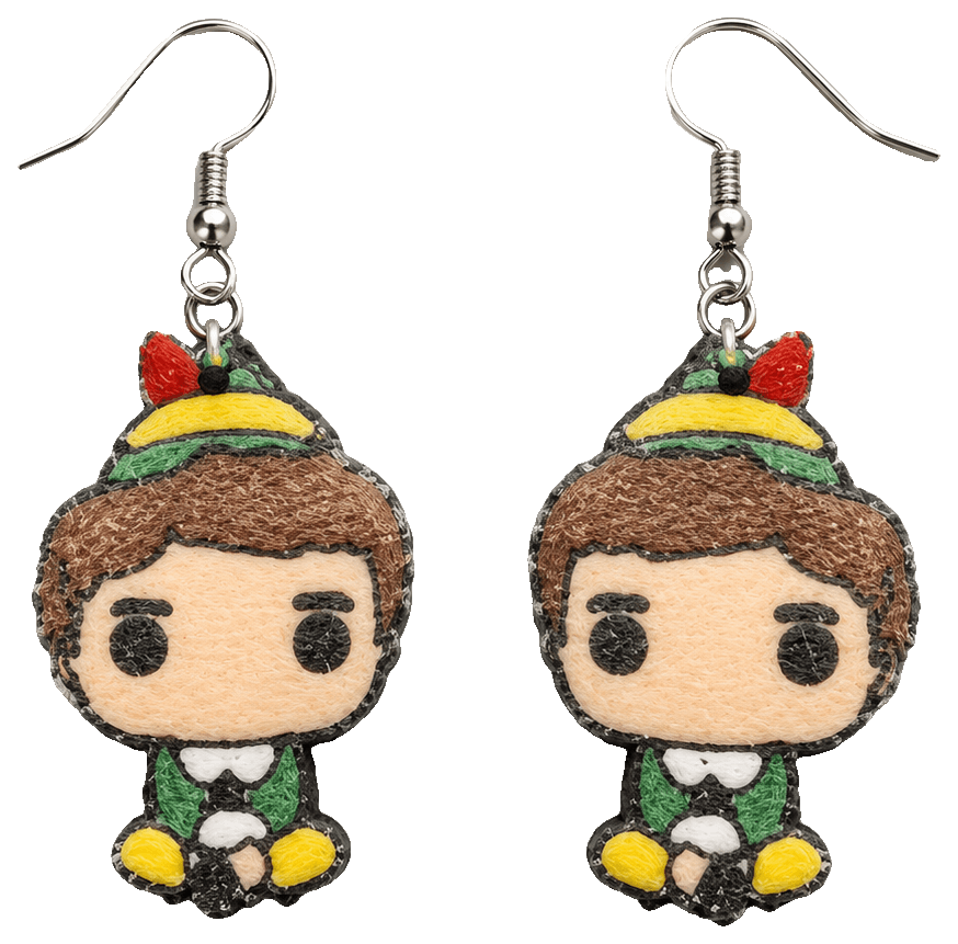 Pixie Earrings — 3D-printed earrings
