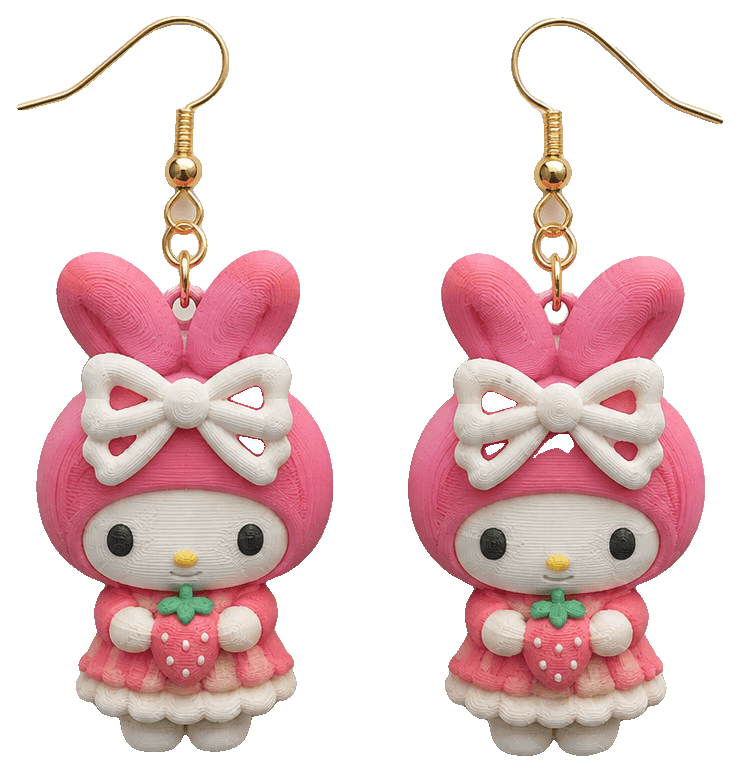耳环架 — 3D-printed earrings