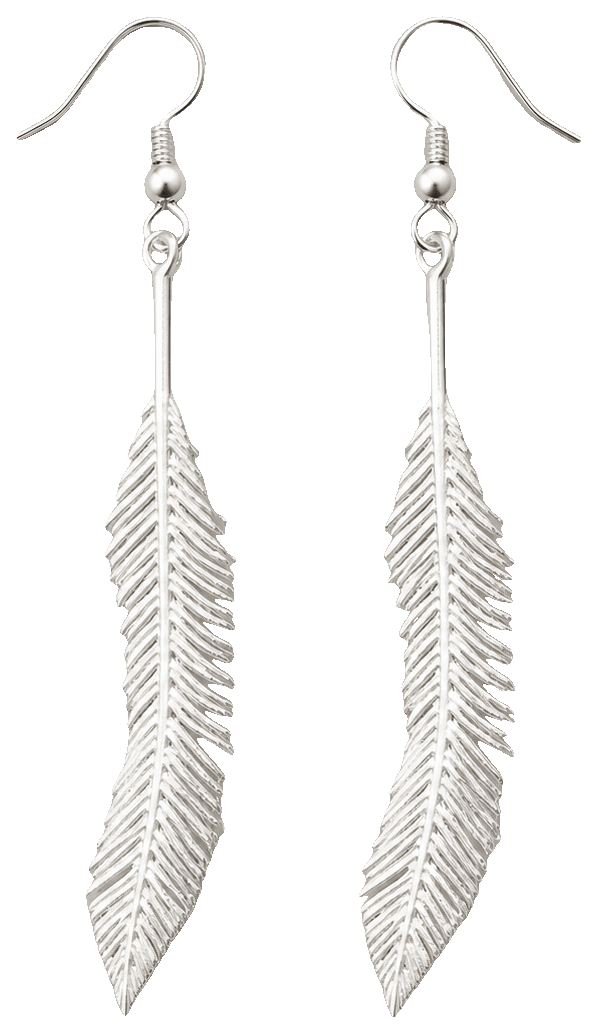 羽毛耳饰 — 3D-printed earrings