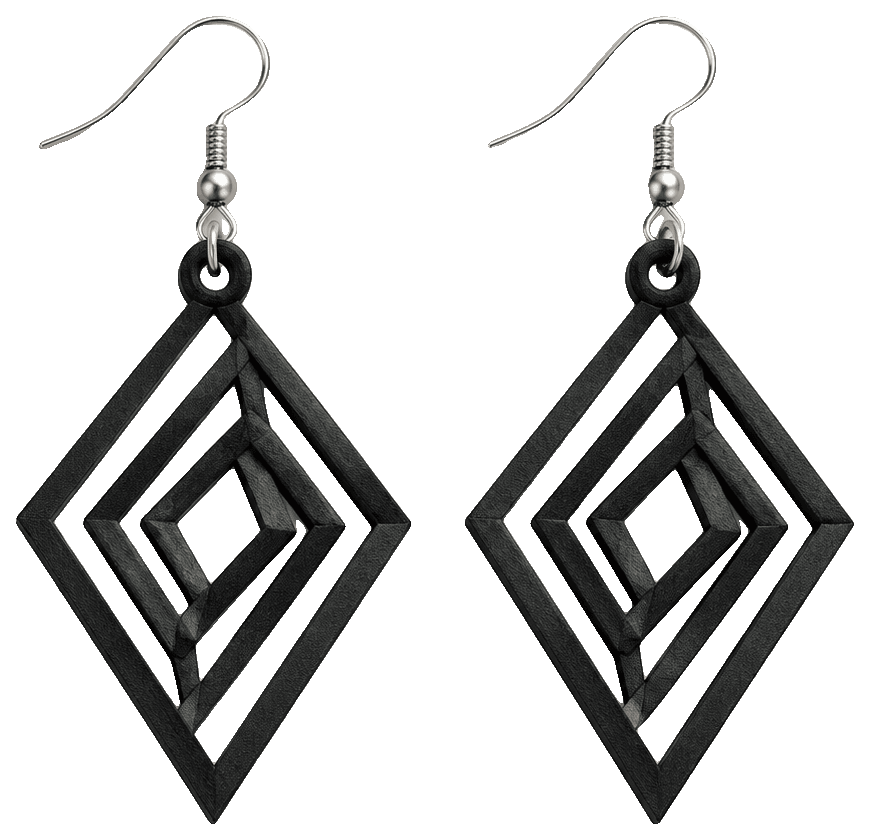 Boucle d'oreille Earring Pack1 — 3D-printed earrings