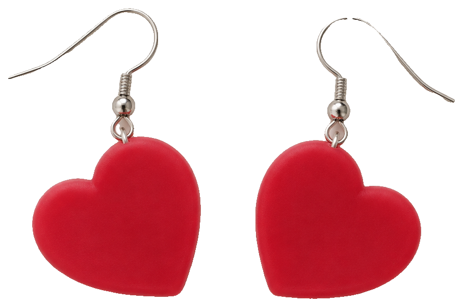 Pendientes pequeños de corazón — view 1