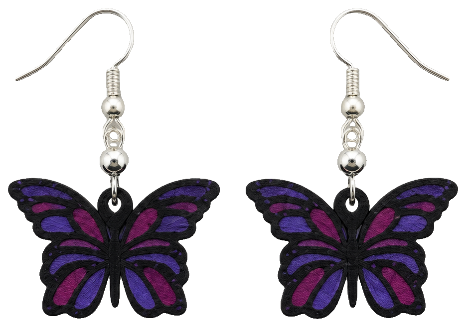 Flutter Wing Earrings by 3Dreams — view 1