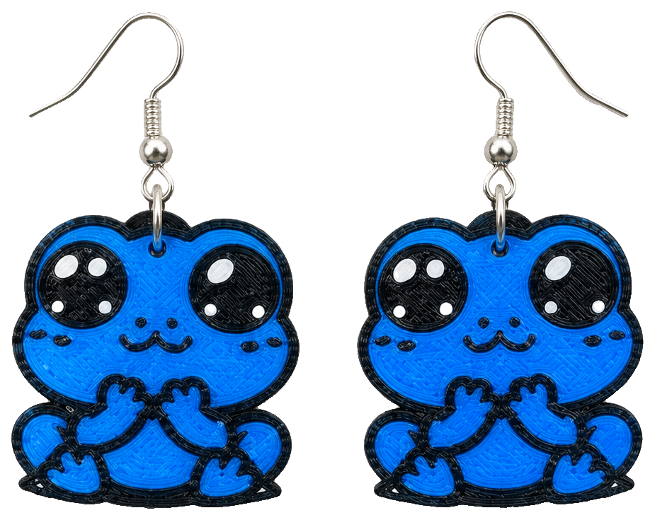 Frog Earrings — view 1