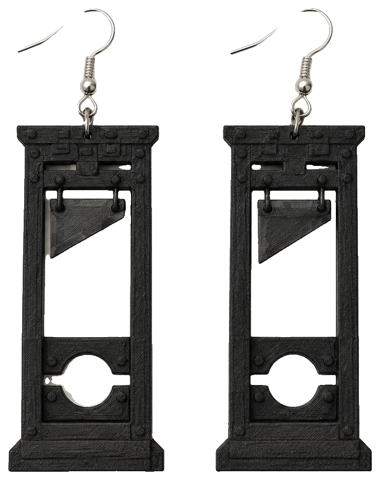 Guillotine Earrings — view 1