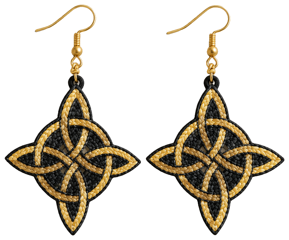 Pendientes Nudo de Bruja — view 1
