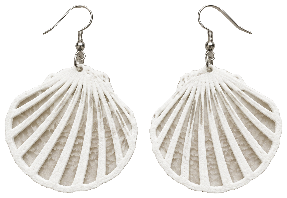 Seashell Grace Earrings — view 1
