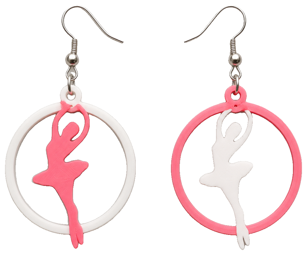 Ballet Dancer Earrings | Classical Dance Jewelry — view 1