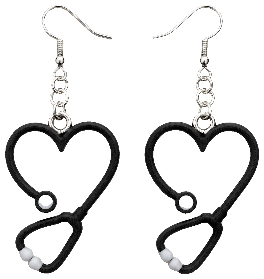 Stethoscope Earrings — view 1