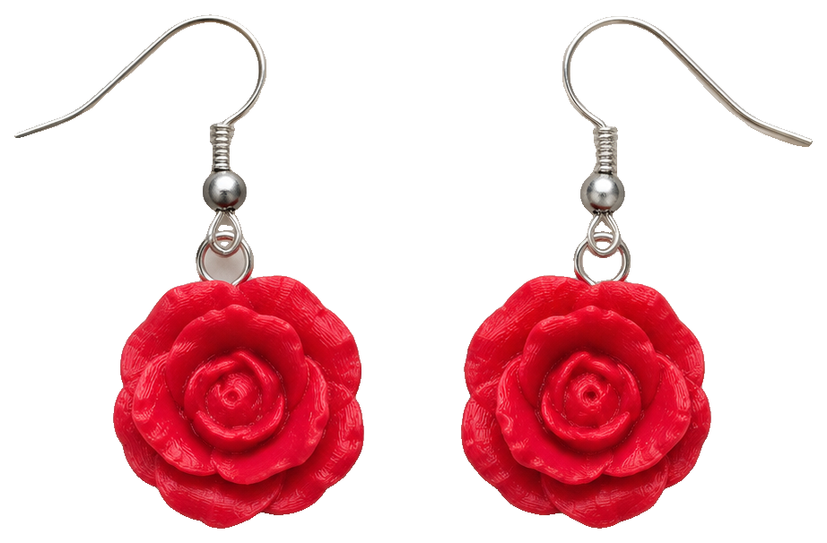 Pendientes rosa — view 1