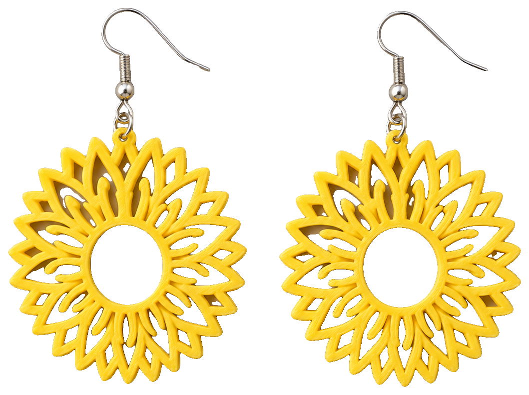 Sunflower Earring — view 1