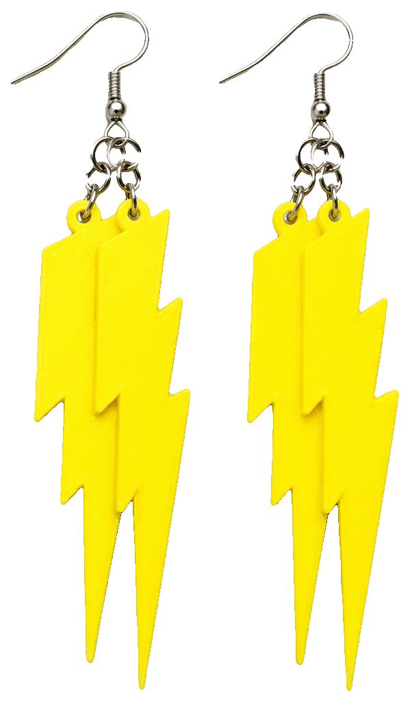 Lightning bolt earring by daultoninw — view 1