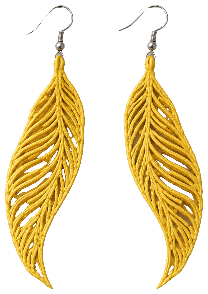 Earrings Tree Leaf — view 1
