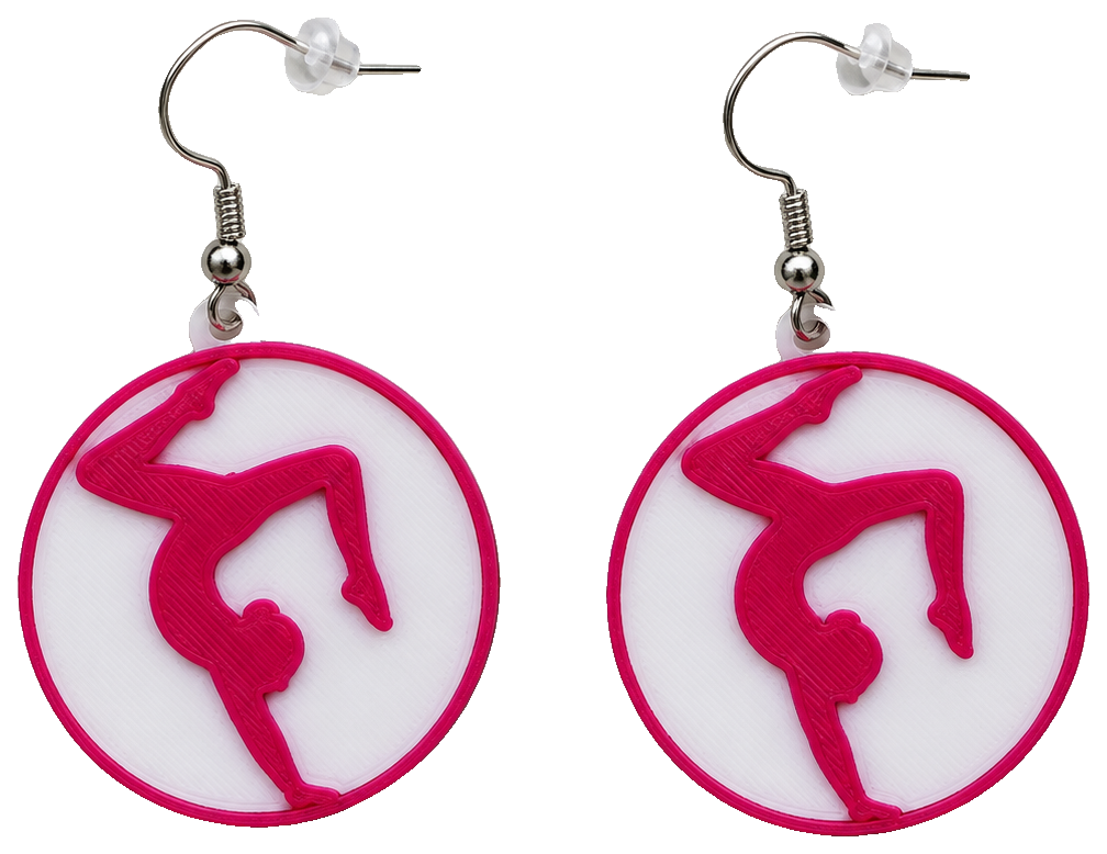 Gymnastics Earrings — view 1
