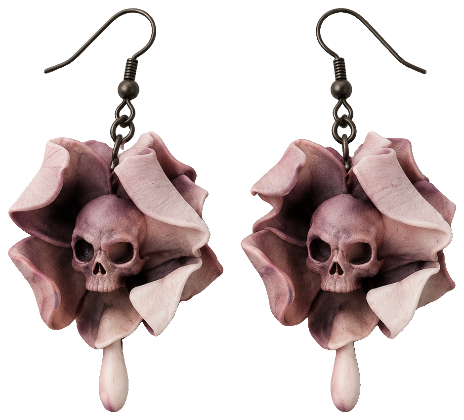 Dead Lily Dangling Earrings — view 1