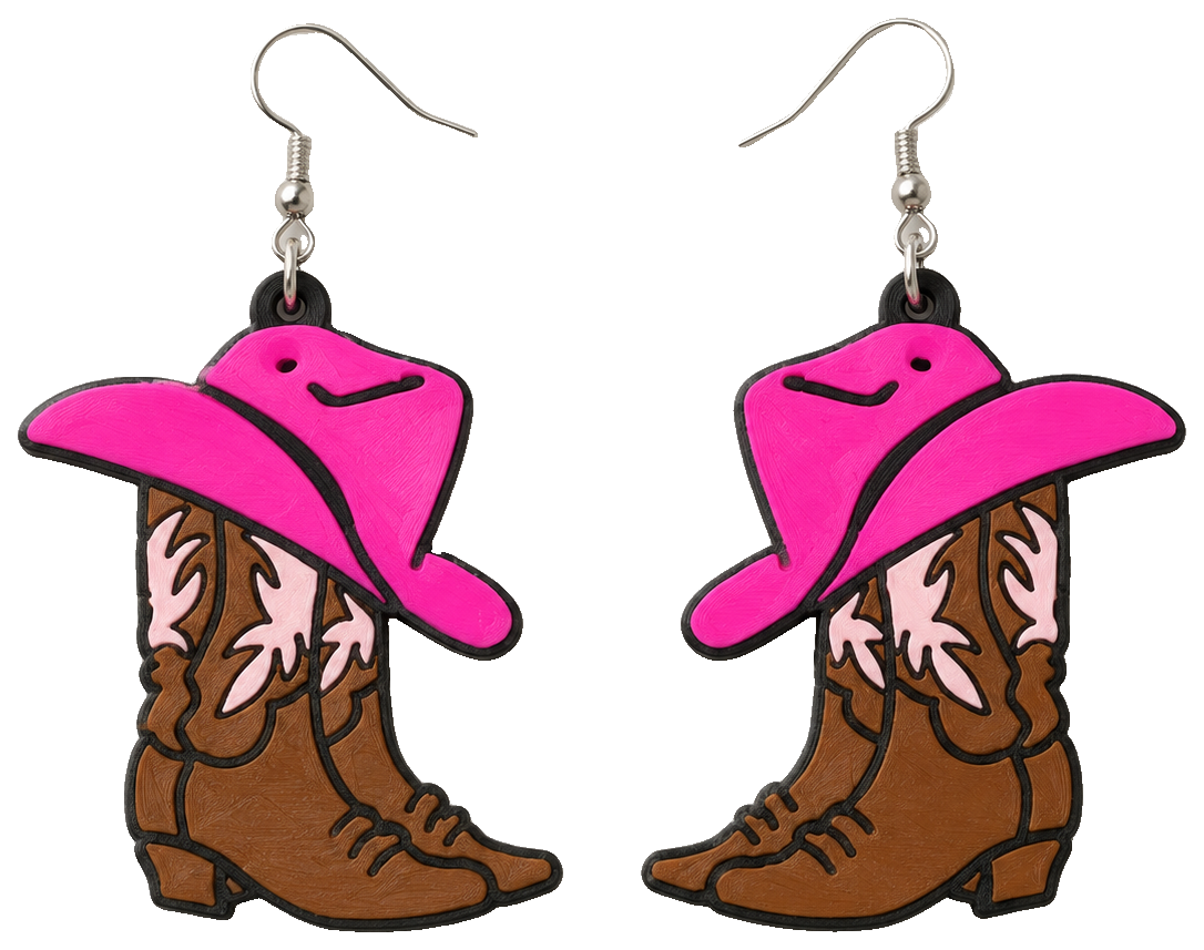 Cowgirl Earrings — view 1
