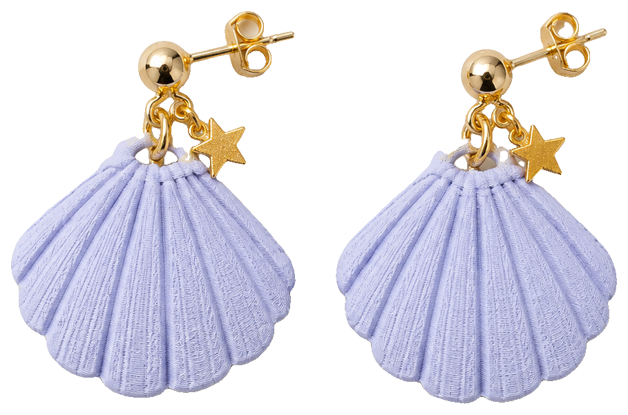 Boucles d'oreilles “Coquillages" — view 1