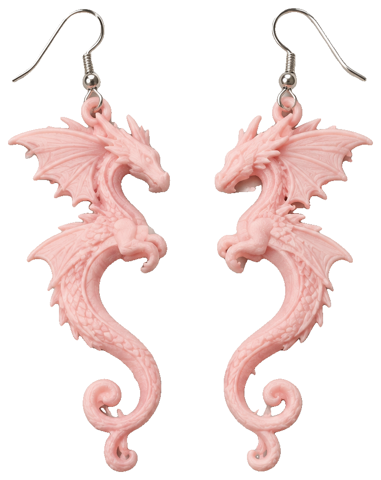 Pendientes dragones — view 1