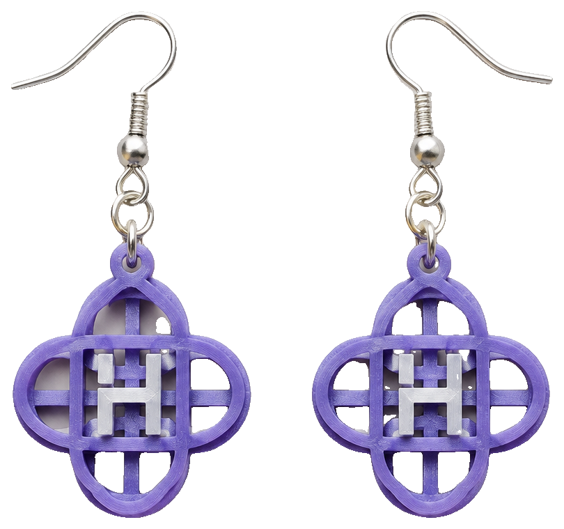 Huntrix Inspired Earrings, Charm or Keychain — view 1