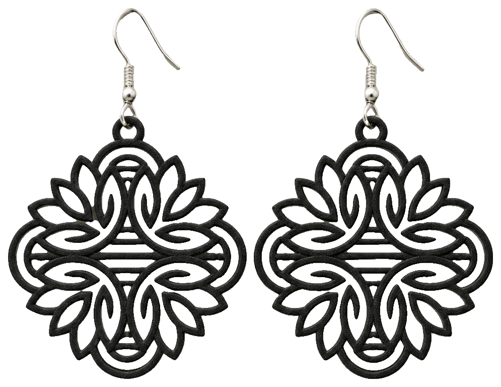 Petalquatre Mandala Earrings — view 1