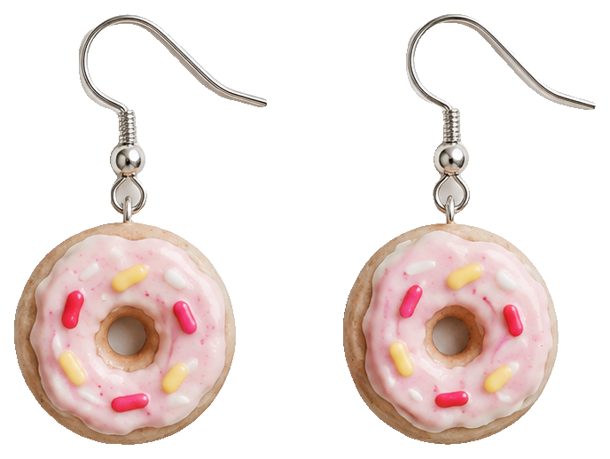 Donut Earrings — view 1
