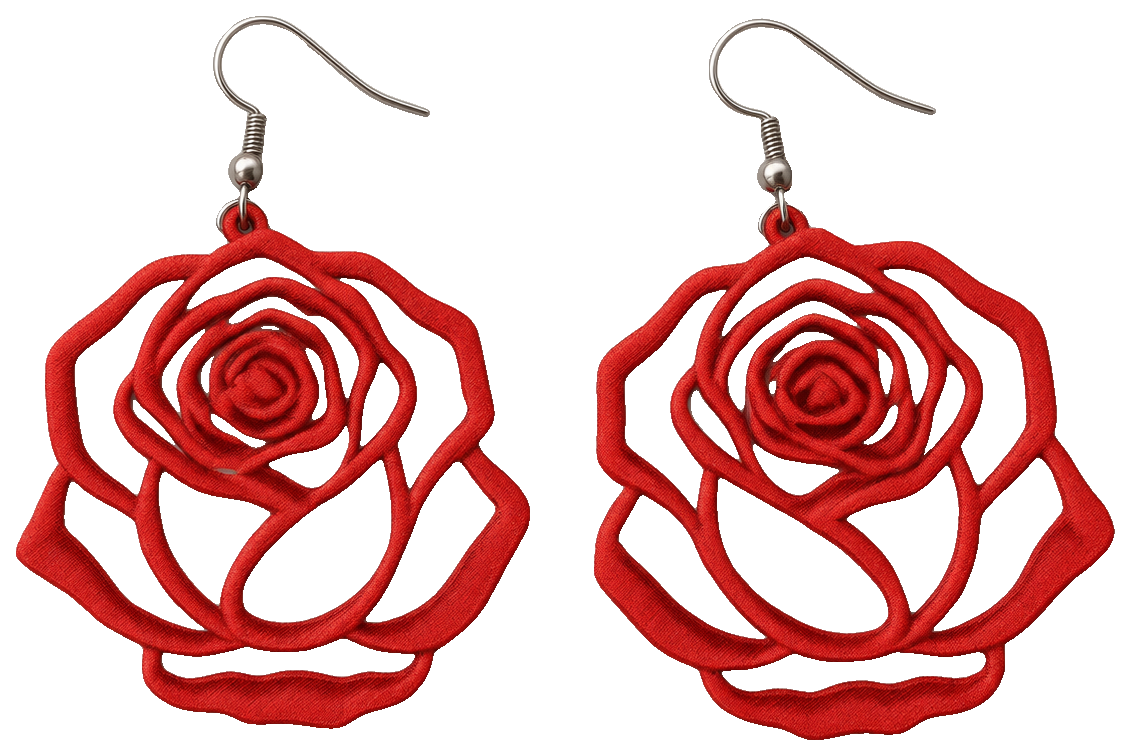Roses Earrings — view 1