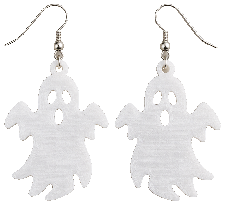Halloween Ghost Earrings — view 1