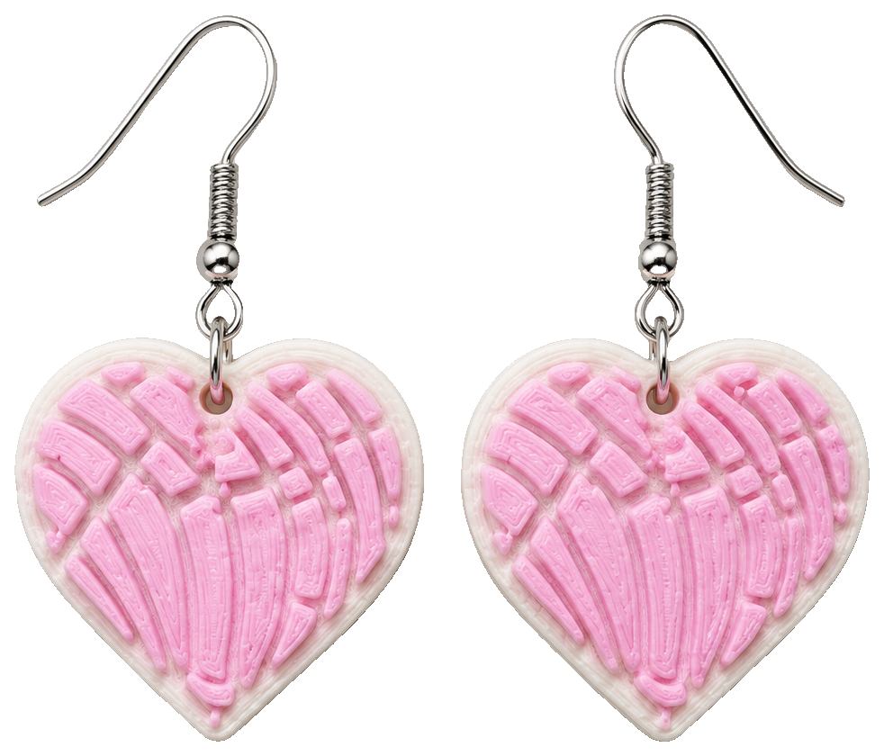 Heart Concha earring 0.4 — view 1