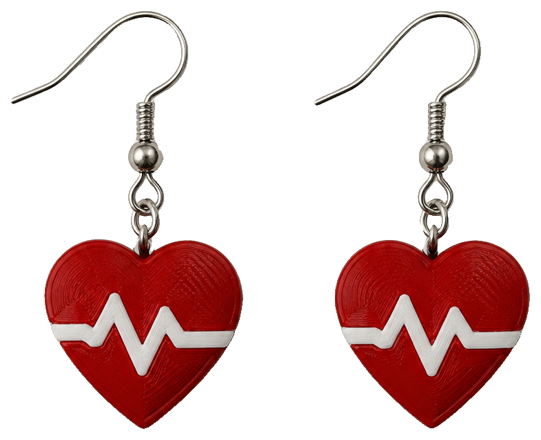 Heartpulse Earrings — view 1