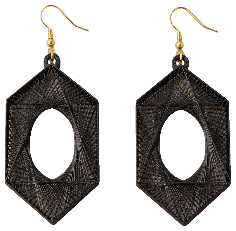Hex Earrings — view 1