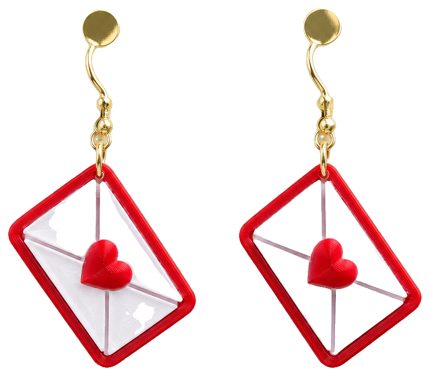 Love Letter Earrings — view 1
