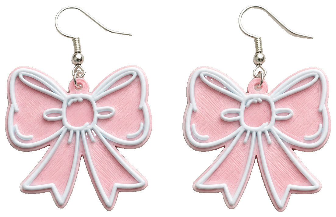 Earrings Bow — view 1