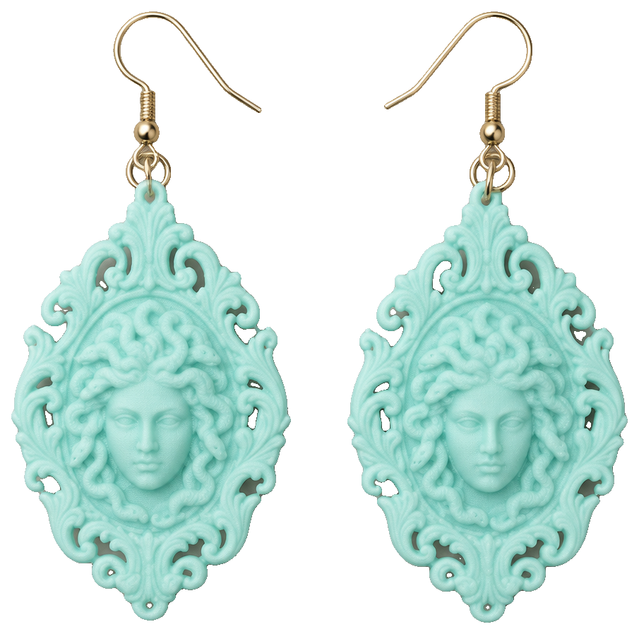 Medusa Earrings — view 1