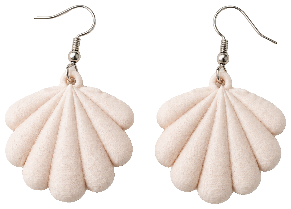 Shell Earrings — view 1