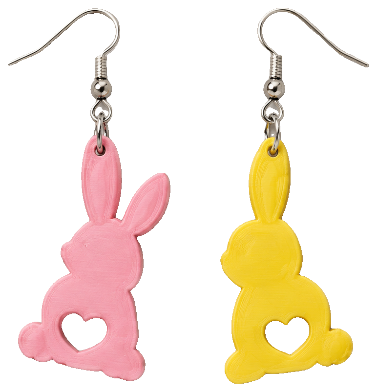 Bunny Earring 2 Tone color — view 1